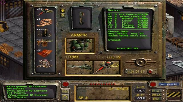 Fallout 1. Végigjátszás 9# Boneyardi helyszinelők смотреть онлайн