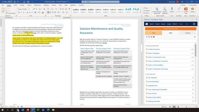 How to Design Winning Content Templates with QorusDocs смотреть онлайн