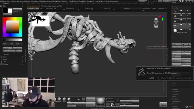 49 Dynameshing & Exporting Pt 1 смотреть онлайн