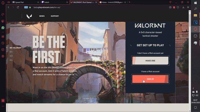 COMO CONSEGUIR KEY VALORANT (MODO RAPIDO) смотреть онлайн