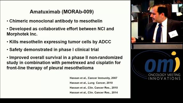 Mesothelin immunotherapy for malignant mesothelioma - Raffit Hassan смотреть онлайн