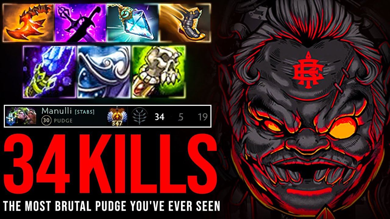 THE MOST BRUTAL PUDGE YOU'VE EVER SEEN !!! 34 KILLS RAID BOSS | Pudge Official смотреть онлайн