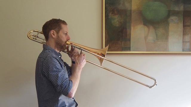 Arbans Exercise 13 - Dotted Eighth and Sixteenth Notes - Trombone смотреть онлайн