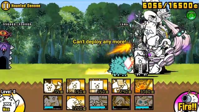 Battle Cats : SOL 46-6 : Singularityville (1 Crown) : Haunted Genome смотреть онлайн