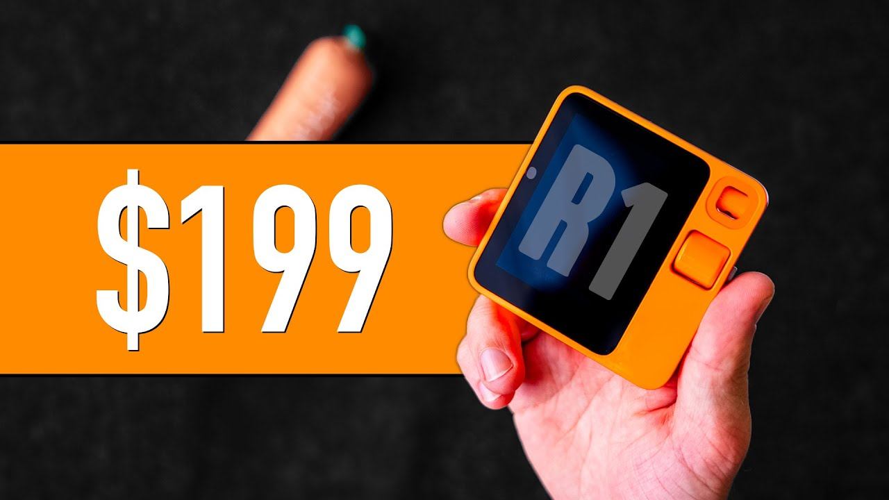 Rabbit R1 FIRST IMPRESSIONS | Hands-on with $200 AI companion смотреть онлайн