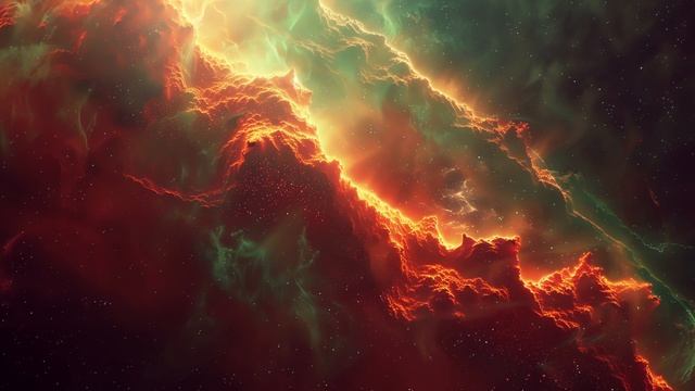 Space Ambient Music - A walk through space nebulae - 1 Hour Screensaver - Ambient Music - Mind Rela смотреть онлайн