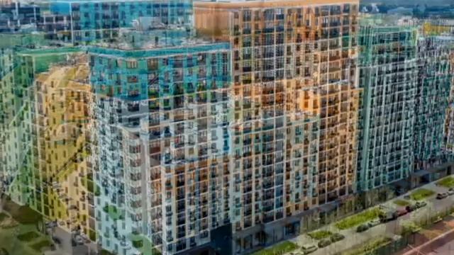 Строительство жилого комплекса «Лучи» смотреть онлайн