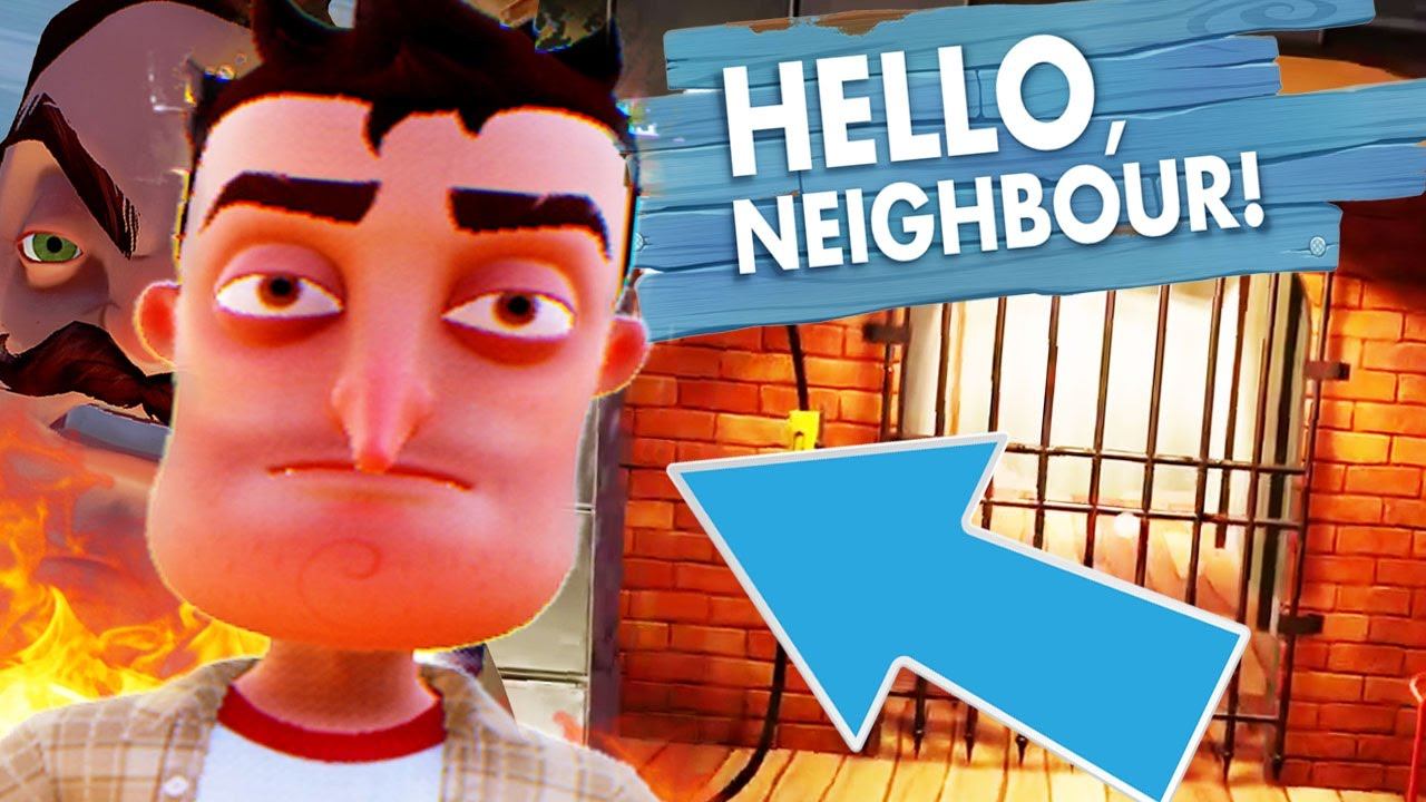 SECRET UNDERGROUND CATACOMBS! OUR PLAYER REVEALED! - Hello Neighbor ALPHA 2 Secrets смотреть онлайн
