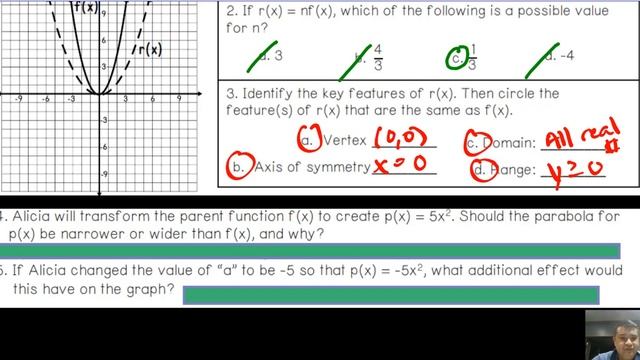 Dilations of Quadratic Functions смотреть онлайн