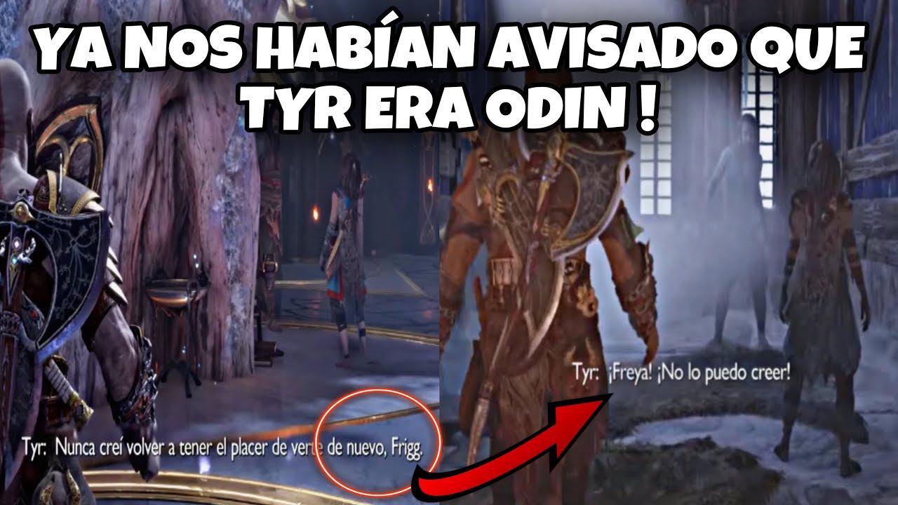 *EL JUEGO NOS AVISÓ QUE TYR ERA ODIN* GOD OF WAR RAGNAROK PS5 (ESPAÑOL LATINO) смотреть онлайн
