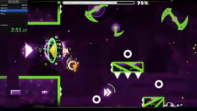 Geometry Dash Speedrun Bonus Gauntlet in 5:39.85 (WR) смотреть онлайн