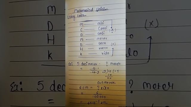 mathematical units, metre, cm, dm, m, dm, hm, km.. conversion.. #maths смотреть онлайн