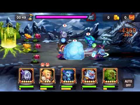 [Dot Arena] Chapter 14 Boss Ancient Silver Dragon Mode Ice смотреть онлайн
