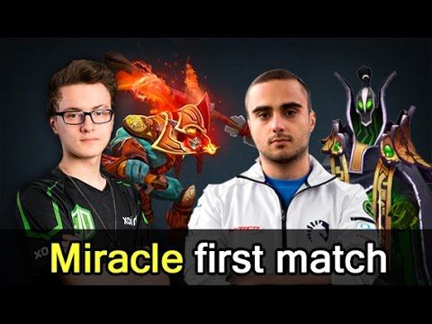 Miracle first game in Liquid + Kuroky Rubick god — Dota 2 смотреть онлайн