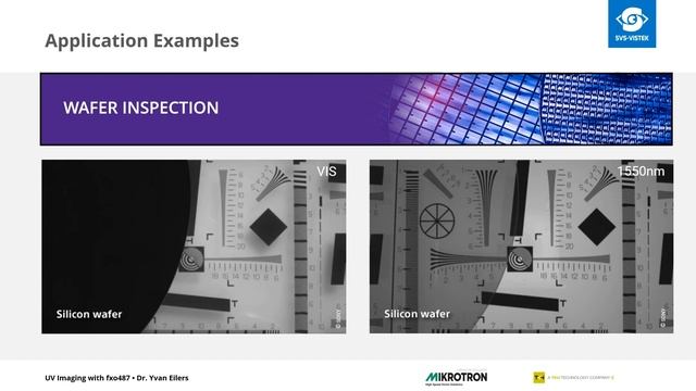 SWIR And UV Camera Technology