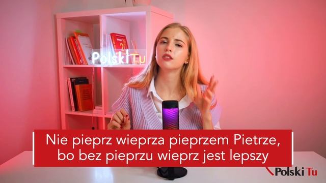 Польська СКОРОМОВКА. Nie pieprz wieprza pieprzem Pietrze... | Łamańce językowe смотреть онлайн