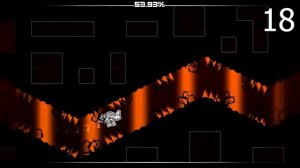 Sakupen Hell with Frame Perfects counter - Geometry Dash