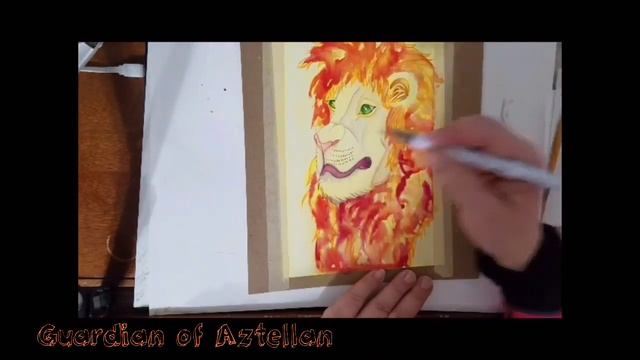 Original art with Dr PH Martins Hydrus Watercolors смотреть онлайн