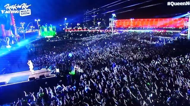HD rock in rio 2015 queen e adam lambert we are the champions смотреть онлайн