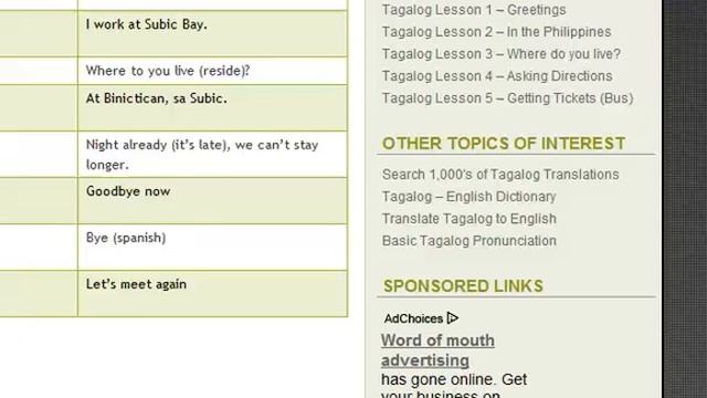 Listen To Tagalog Online With English Translations