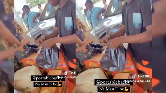 Na man you be: Portable shares food stuffs amid hardship, shares, rice, spaghetti & others #portabl смотреть онлайн