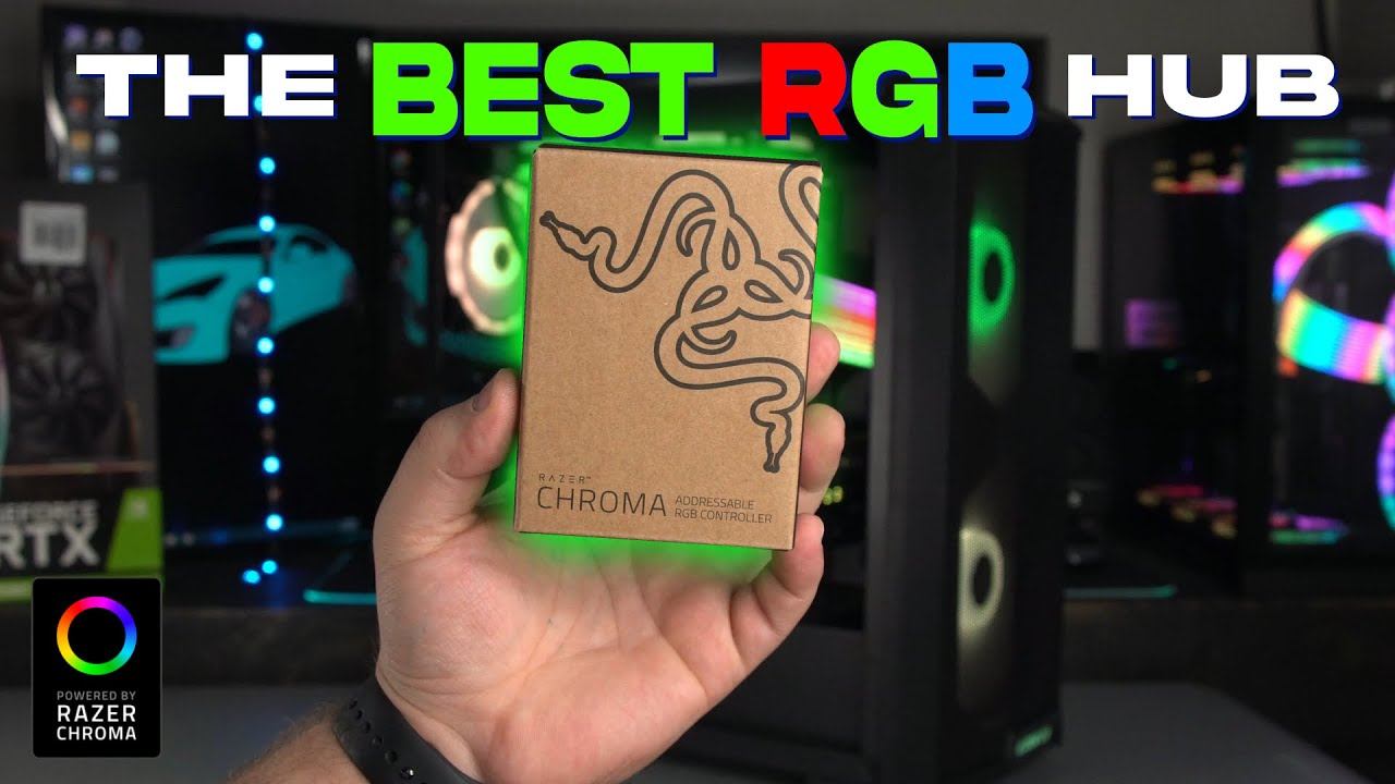 Razer Chroma RGB HUB Install and Review (BEST Addressable RGB Hub) смотреть онлайн