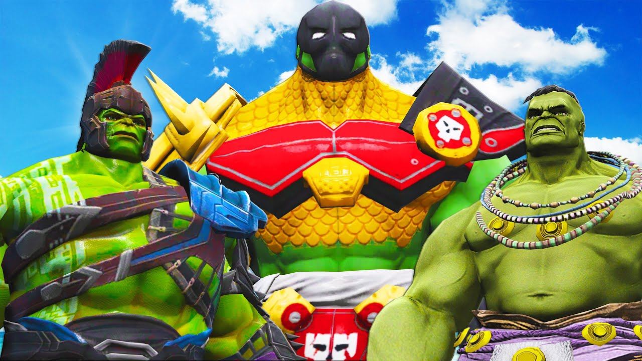 HULK Ragnarok & Ultimate HULK VS HULK Horseman