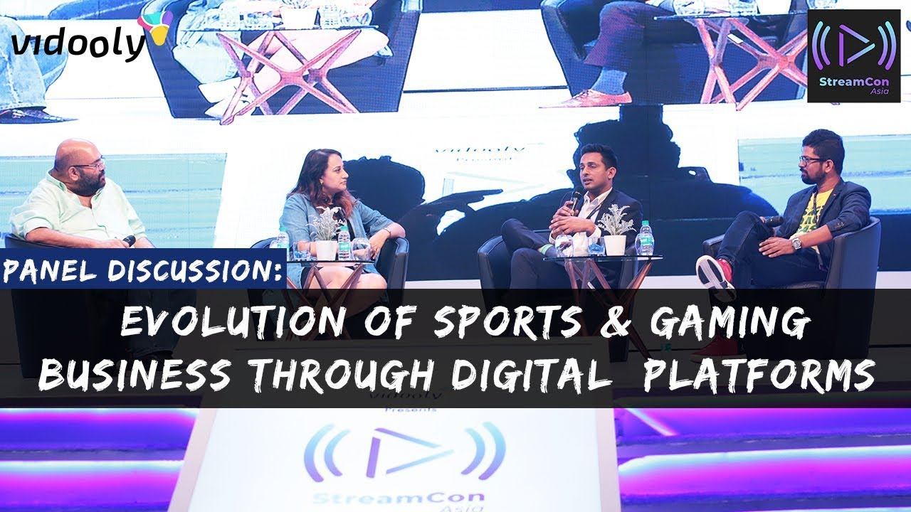 Evolution Of Sports & Gaming Through Digital Platform | Sports Panel | StreamCon Asia 2019 | Vidool смотреть онлайн