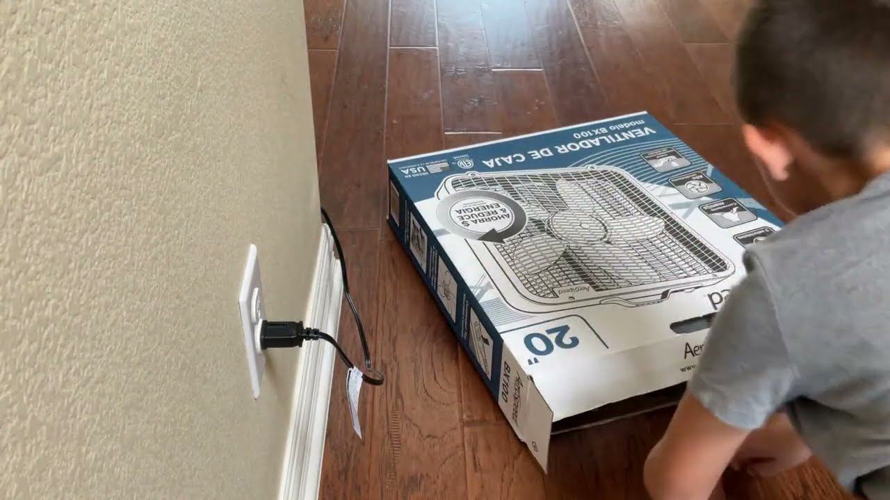 Aerospeed Box Fan Model BX100 Unboxing & Review смотреть онлайн