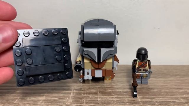 LEGO Star Wars 75317 The Mandalorian and Child Brickheadz Review