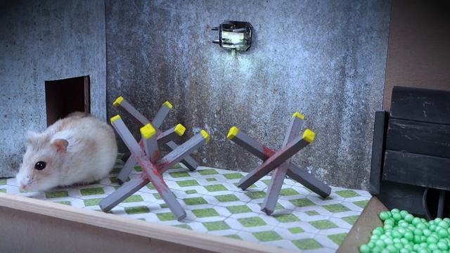 Хомячок Бегает в Лабиринте. Злые Дед с Бабкой Гренни.