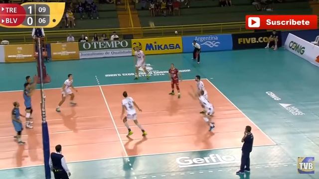 Filippo Lanza| El mejor punta receptor italiano| M Clubes| 350 de ataque| Volleyball en español смотреть онлайн