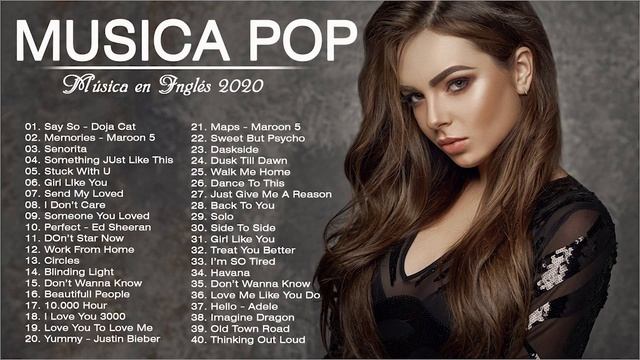 Música En Inglés 2020 | Las Mejores Canciones Pop En Inglés 2020 | Musica Para Relajar El Trabajar