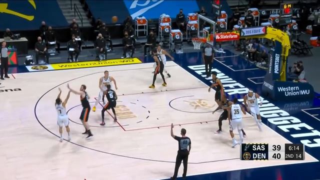 Nikola Jokić dominant in Nuggets' win over San Antonio Spurs (04/07/2021) смотреть онлайн