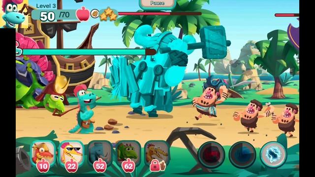 Summon Lots of Dinos x999 - Dino Bash 2 Travel Through Time смотреть онлайн