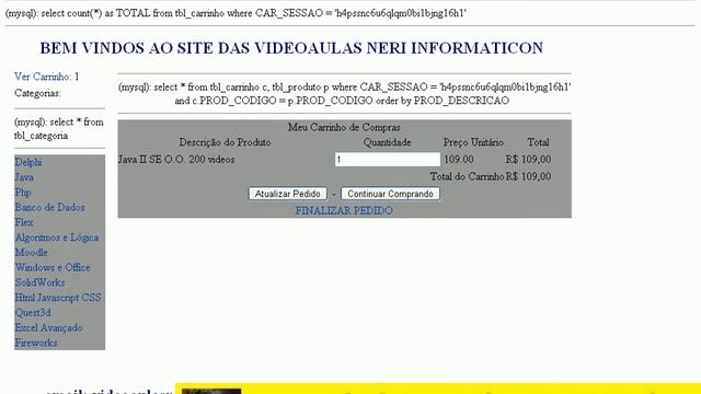 aula 3152 php - funcao sql para mostrar os itens do ultimo pedido.avi смотреть онлайн