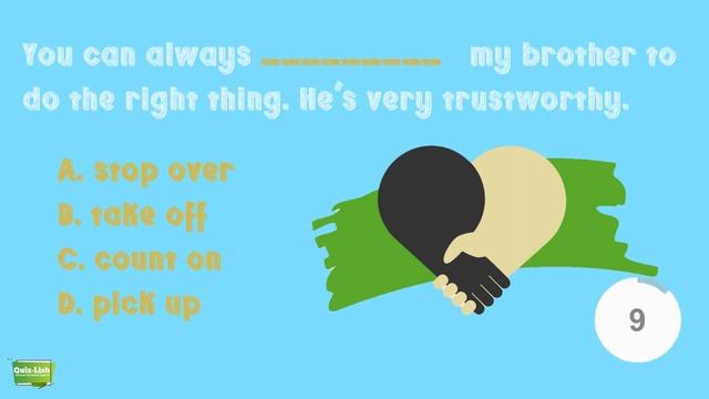 Intermediate English Quiz Online || Phrasal Verbs || Grammar