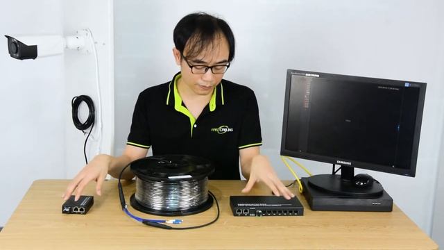 Use Pre terminated fiber optic cable to connect long distance IP security cameras смотреть онлайн