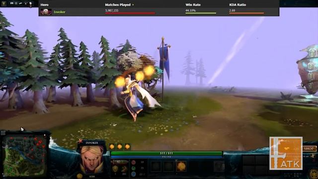 Top Played Dota 2 Heroes (September 2014) | Dota 2 смотреть онлайн