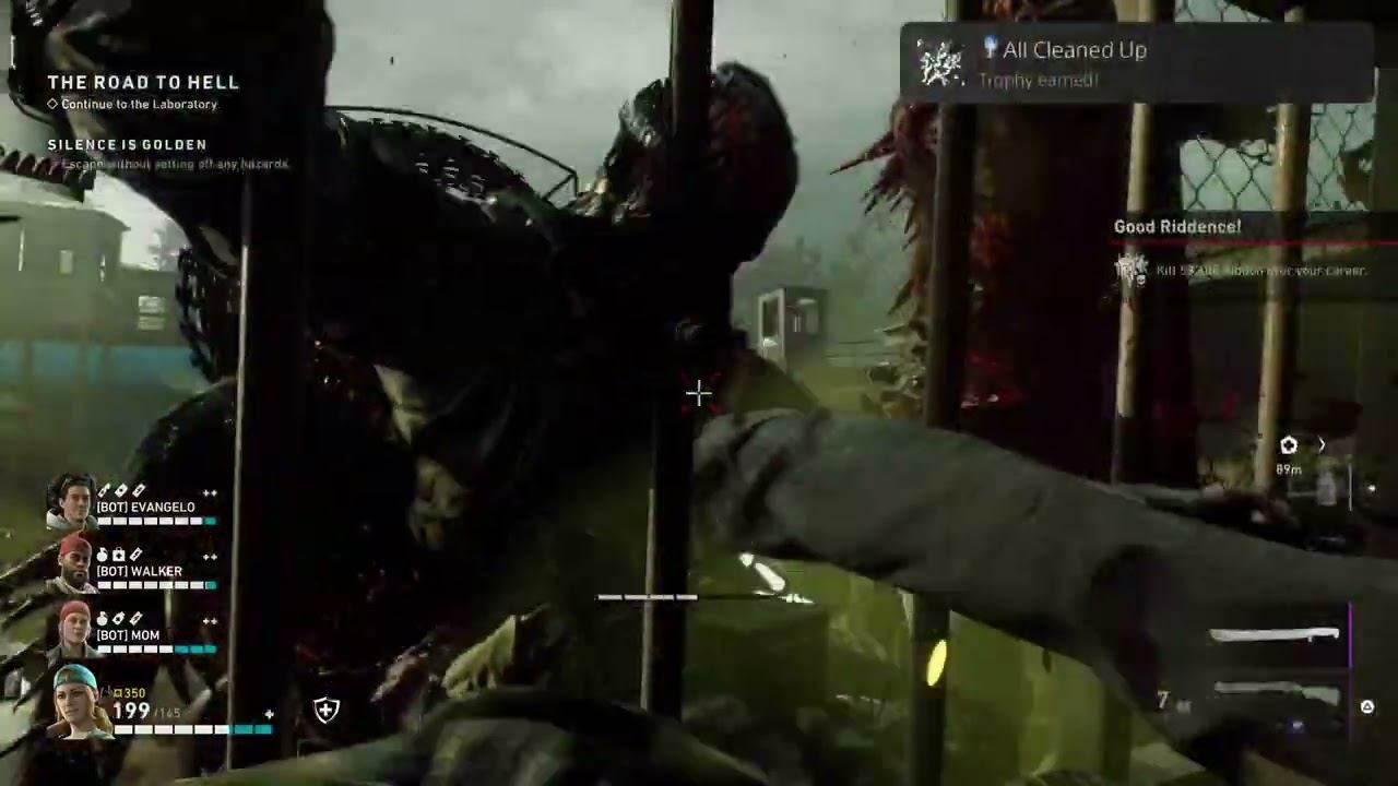 Back 4 Blood PS5 Platinum Trophy смотреть онлайн