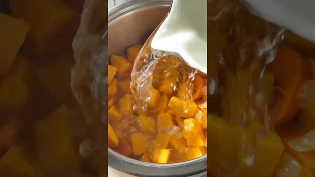 Тыквенный суп пюре со сливками