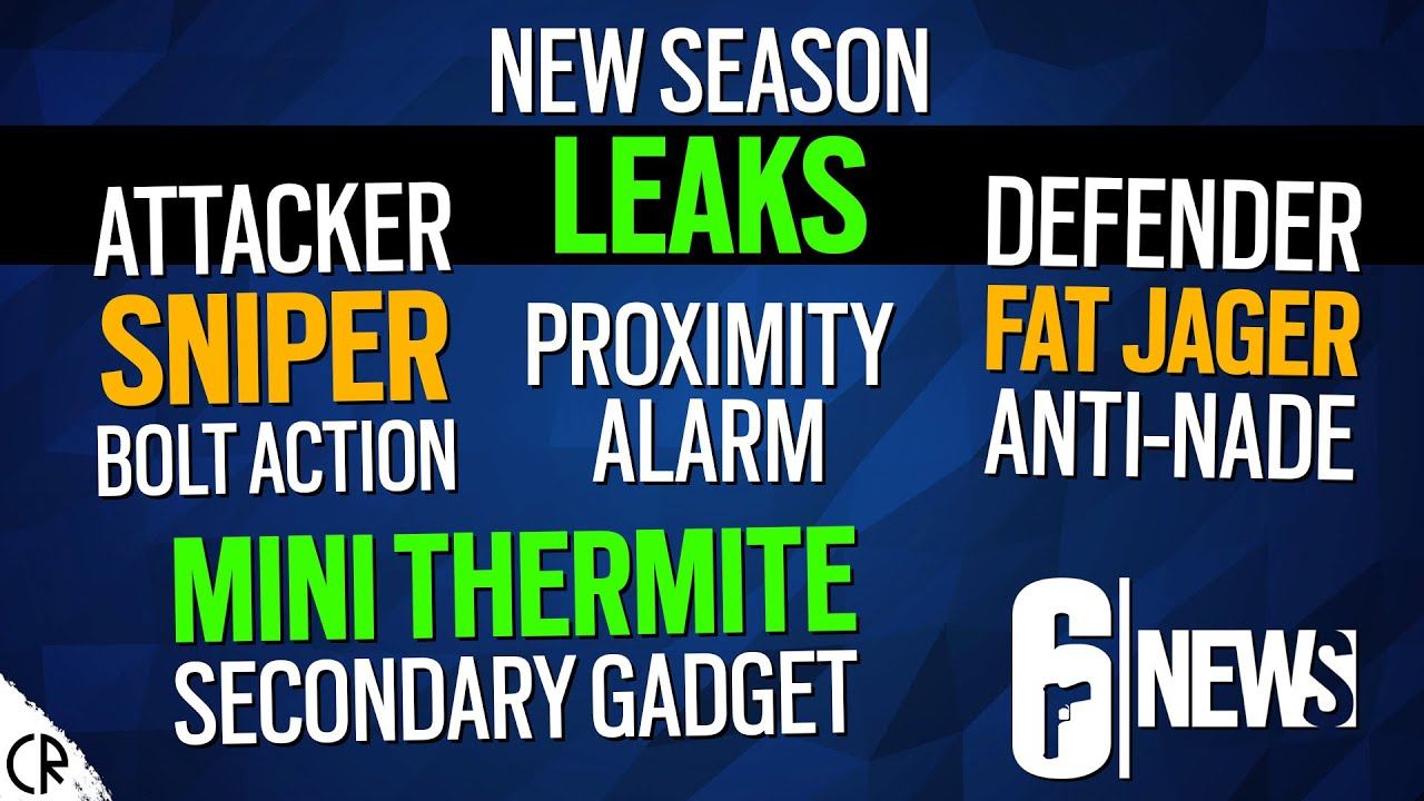 Bolt Action Sniper, New Season Leaks - 6News - Tom Clancy's Rainbow Six Siege смотреть онлайн