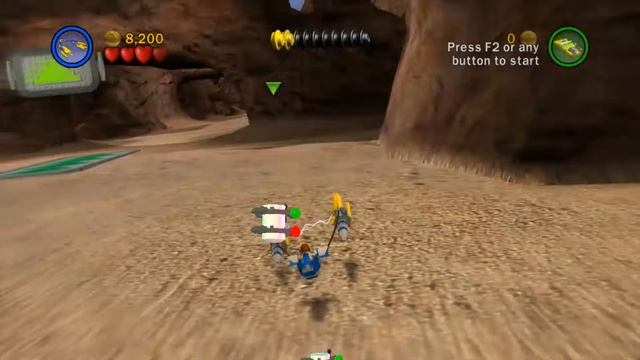Lego Star Wars: TCS - Mos Espa Pod Race - Episode 1 Chapter 4 - ALL MINIKITS & POWER BRICK смотреть онлайн