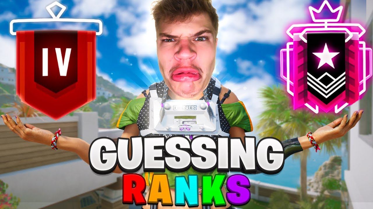 Guessing Your Rank in Rainbow Six Siege смотреть онлайн
