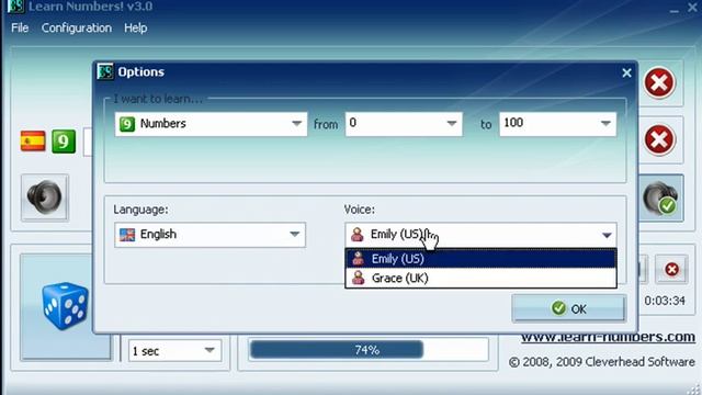 Learn Numbers! - software for learning foreign numbers смотреть онлайн