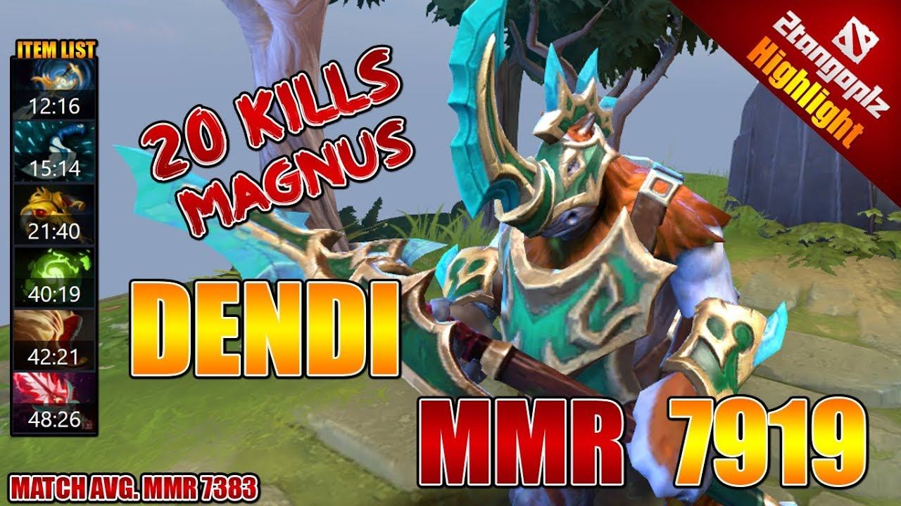 DOTA 2 ►「Highlight」Dendi ► Magnus [MMR 7919] смотреть онлайн