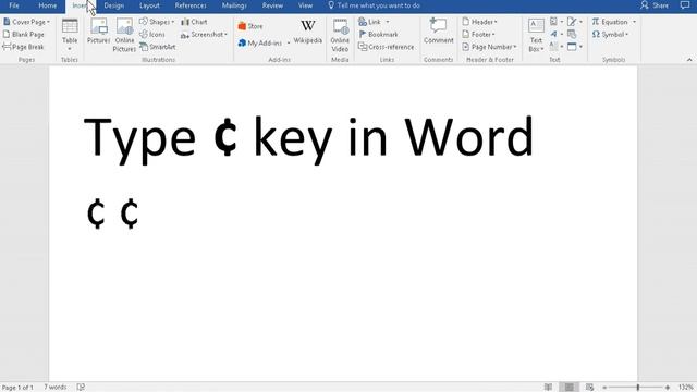 How to Type the Cent Symbol in Microsoft Word - Cent Key смотреть онлайн