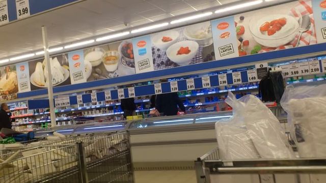 Магазин LIDL.Лапперанта.Финляндия. смотреть онлайн