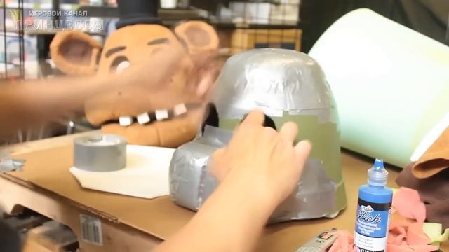 Five Nights At Freddy's - КАК СДЕЛАТЬ МАСКУ ФРЕДДИ