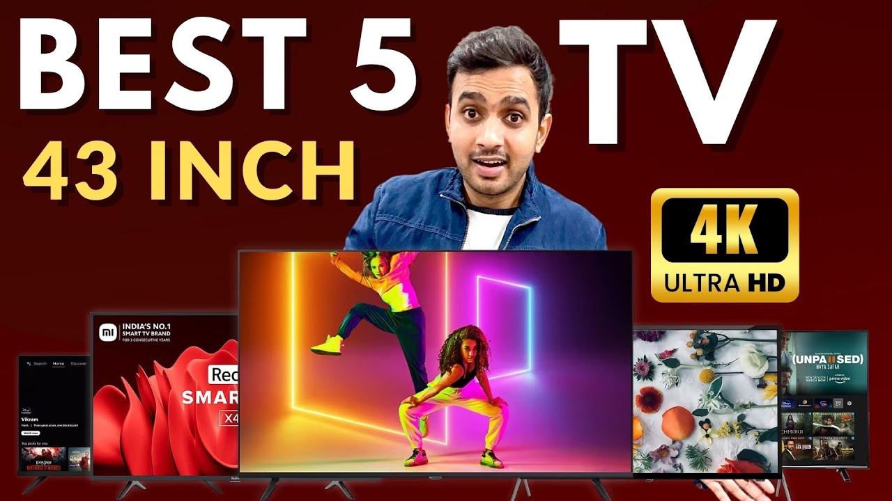 Top 5 Best 43 inch Tv under 30000 budget ⚡4k Smart Television 2022 🔥 смотреть онлайн